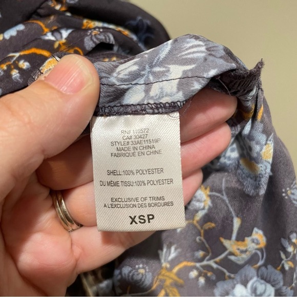 Anthropologie Twelfth Street by Cynthia Vincent Oriana Dress Size XS Petite - Picture 7 of 9